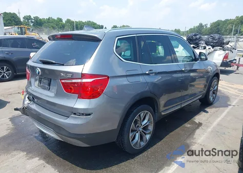 2017 BMW X3 Sdrive28I из США, поврежденный, VIN 5UXWZ7C53H0U46864